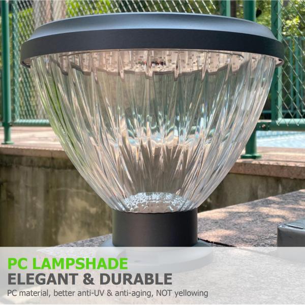 IP65 Waterproof Solar Powered Garden Lawn Pillar Lights Solar Lights For Outside