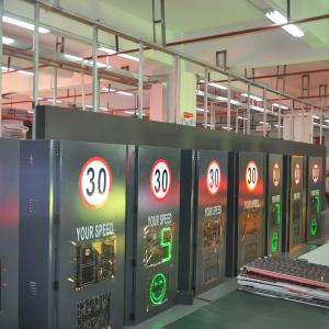 Wholesale Solar Powered LED Radar Speed Sign with 100M Detection Range from china suppliers