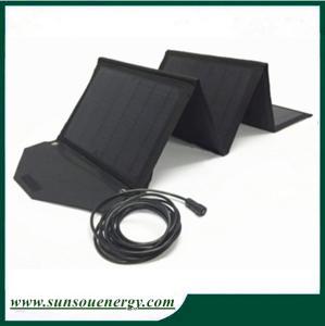 Wholesale Qualified 50w mono folding solar panel charger, portable solar panel charger kits cheap price for digital products from china suppliers