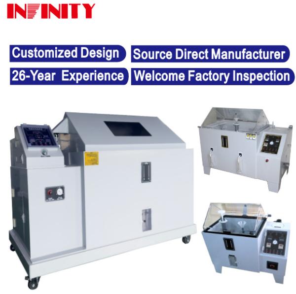 ±0.5C Temperature Fluctuation Salt Spray Test Chamber New For Accurate Hardware