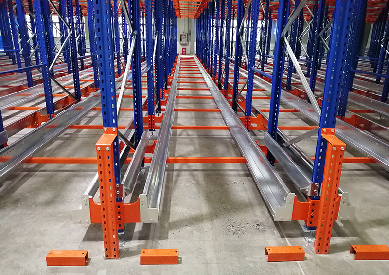 Radio Shuttle Pallet Racking Pallet Runner Rack Warehouse Storage Rack