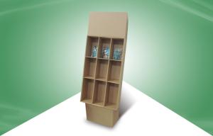 China Point Of Purchase Cardboard Pallet Display Stand Uv Coating For  Popular on sale