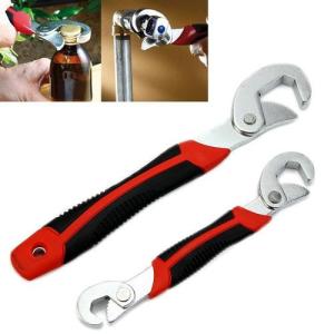 Wholesale New 2PC Snap'N Grip 9-32mm Adjustable Wrench Spanner Universal Quick Multi-function from china suppliers