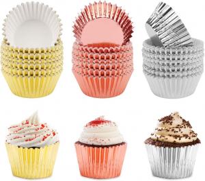 Wholesale Muffin Liner Paper Baking Cup Mold Aluminum Foil Cupcake Greaseproof from china suppliers