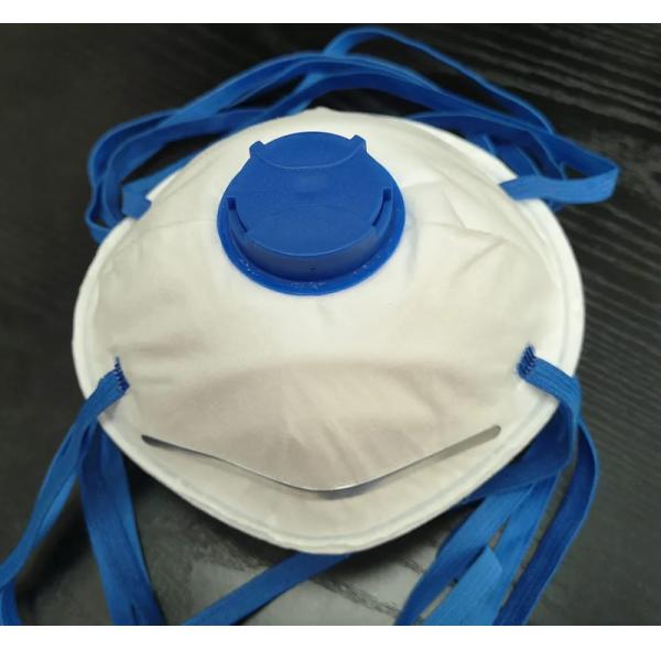 Non-Woven Disposable Face Mask with Exhalation Valve Facial Wear Respirator