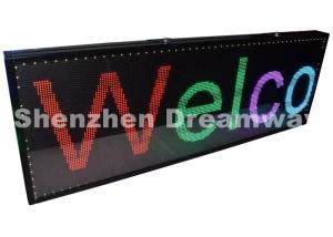 Wholesale USB Control PH5 Indoor Full Color LED Moving Display Board with 192×64 pixels from china suppliers