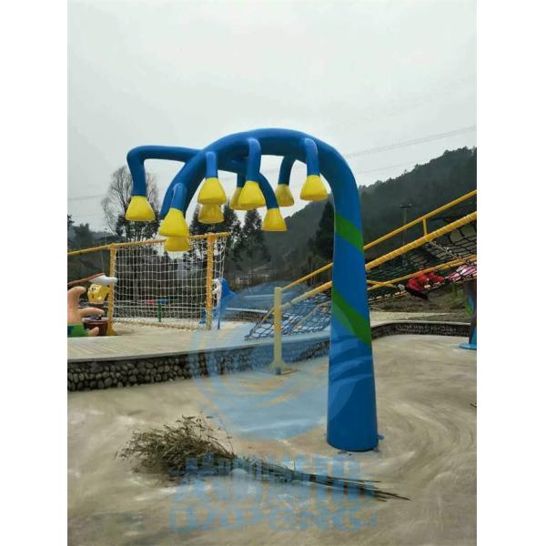 Kids Splash Zone Fiberglass Wine Shower Water Jet, Aqua Spray Park Elements