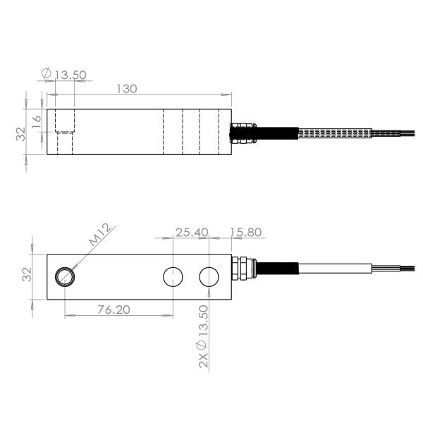 CH-BSS Aluminum Alloy Single Shear Beam Conhon Load Cells