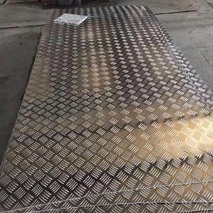 Wholesale Tread Aluminum Sheet 5 Small Bar 1050 H244 Paper Interleave Aluminum Checkered Plate from china suppliers
