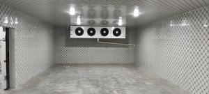 Wholesale Temperature Controlled Mobile Cold Storage Customized Capacity With Insulated Wheels from china suppliers