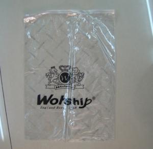 China custom recycling zip lock plastic bags for clothes black polythene bags industry on sale