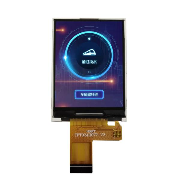 Quality 2.4 inch Full Color TFT LCD Screen Display 240x320 dots 24pin 16-bit parallel for sale