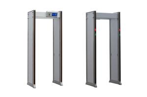China Digital Harmless Portable Walk Through Metal Detector Gate Waterproof And Damp Proof on sale