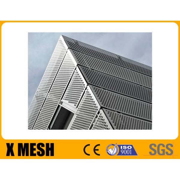 2.5mm Stainless Steel Perforated Metal Mesh Sheet 3.14kg/M2