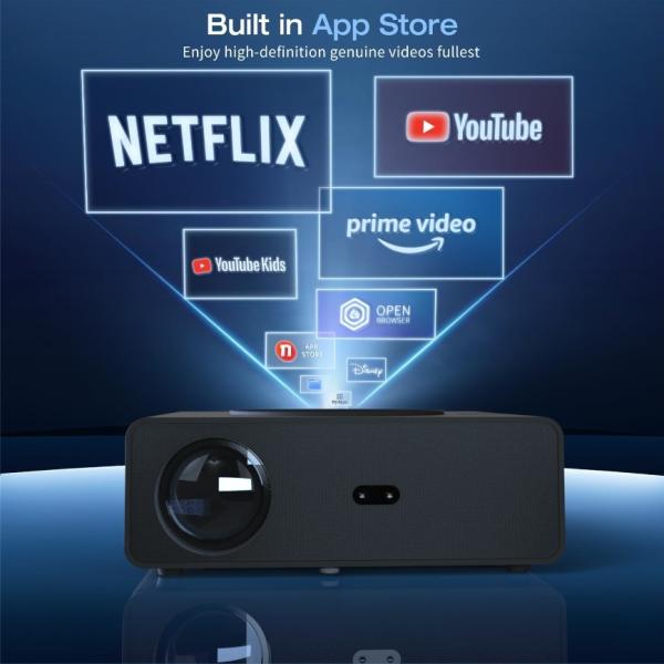 Q10 Education Projector 1080P Native High Bright 800 ANSI Lumens