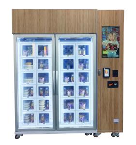 Wholesale Customized 22 inch touch screen cooling locker vending machine for egg with smart system from china suppliers