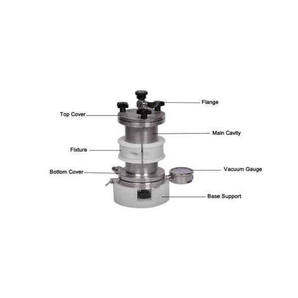 550ml Laboratory Vacuum Zero Headspace Extraction Vessel TCLP