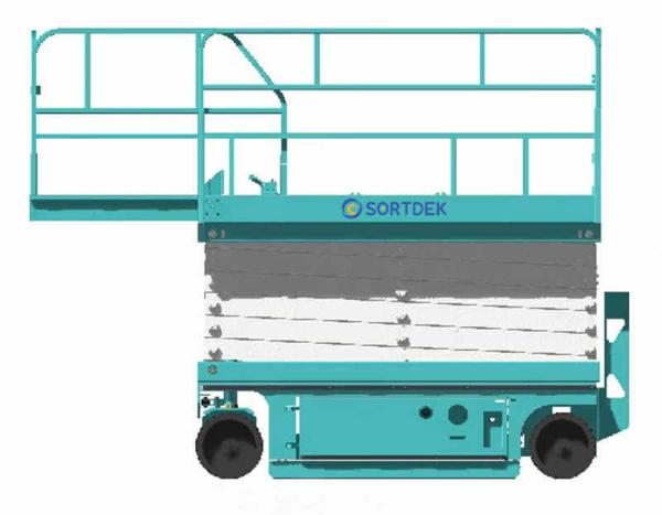 Quality Self Moving Aerial Work Platforms Scissor Type Height 8 Meters for sale