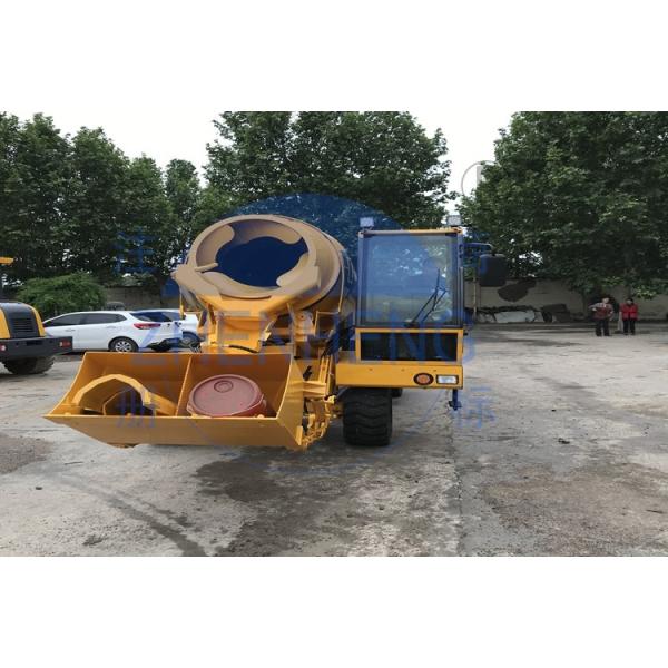 Adjustable Mobile Volumetric Concrete Mixers , 6252 X 2200 X 2892mm Self Mixing Concrete Truck