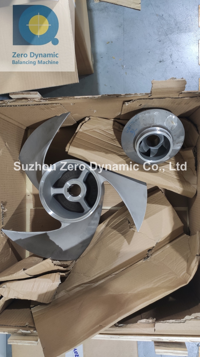 Single Station Pump Impeller Balancing Machine Automatic Milling Correction Balancing Machine