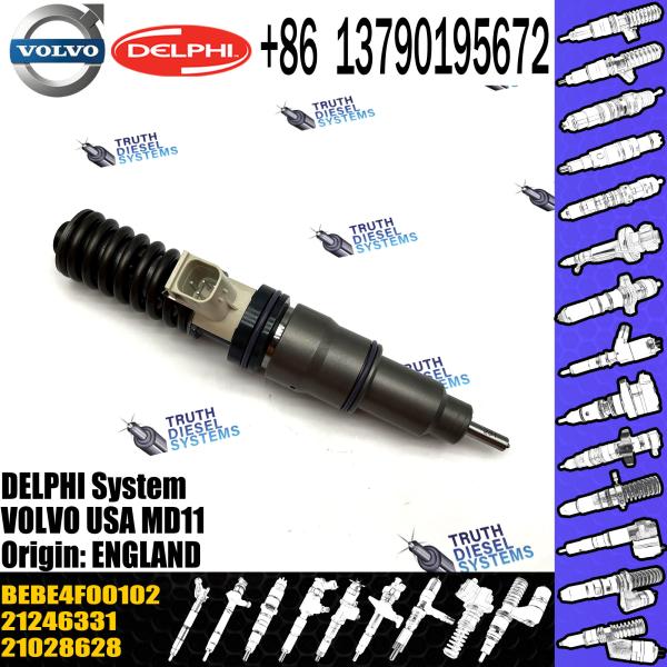Direct Sale Diesel Fuel Injector 21246331 21028628 BEBE4F00102 For VOL MD11 US07