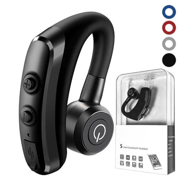 Business Bluetooth Headset Wireless Headphones Handsfree Earphones Stereo Earbuds Cordless Headphone Sport Earphone with Mic