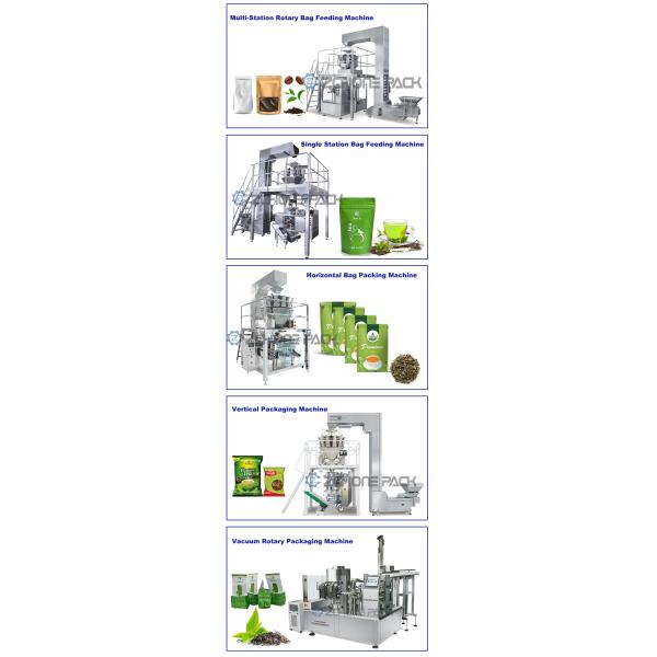 Multifunctional Tea Bag Packing Machine Rotary Bag Feeding Machine