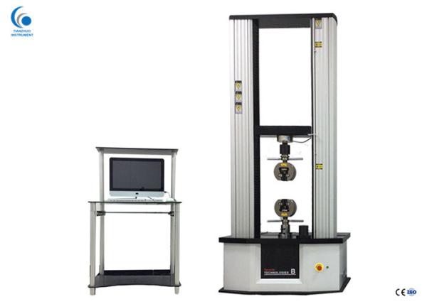 Quality Vertical Electronic Metal Tensile Tester / Plastic Spring Testing Machine for sale