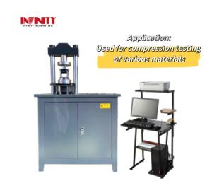 Wholesale 300KN Micro Electro Hydraulic Servo Compression Fatigue Testing Machine from china suppliers