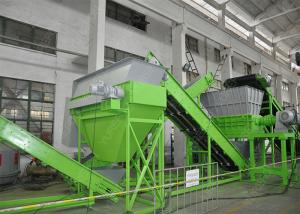 Three Angle Shaft Waste Tyre Recycling Equipment SN - DS - 1400 For Rubber Tyre Scrap