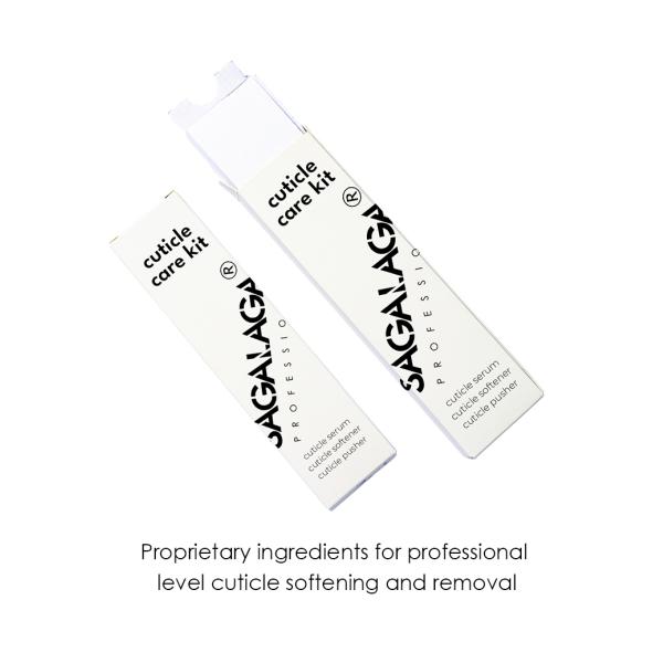 SAGALAGA Black Nail Cuticle Oil Twist Pen With Softener Pusher Manicure Tools for Cuticles Fast Drying Nail Treatment