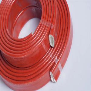 Wholesale Brake Lines Braided Silicone Rubber Fiberglass Sleeving With Silicone Resin from china suppliers