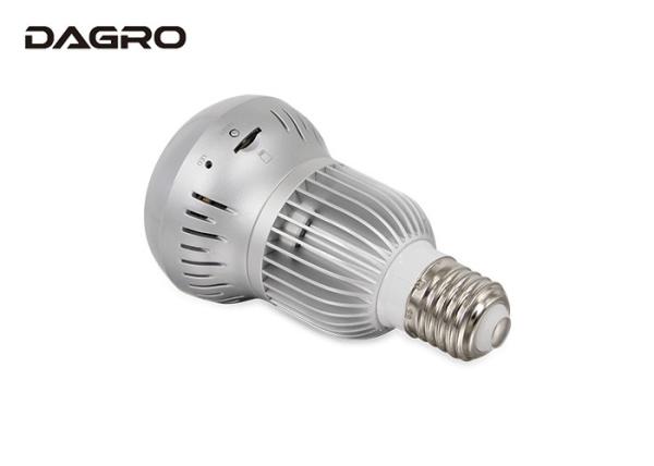 Quality 960P / 1536P Wifi Light Bulb Camera Security Wireless Micro SD Card Storage for sale