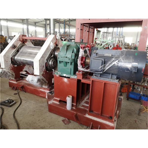 Three Roll Rubber Calender Machine SGS 3 Roll Calender Machine For Plastics 1
