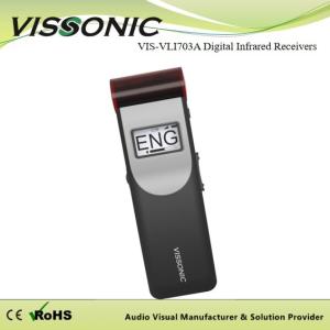 Wholesale IR Language Receiver Wireless Interpretation System , Translation Devices For Conferences from china suppliers