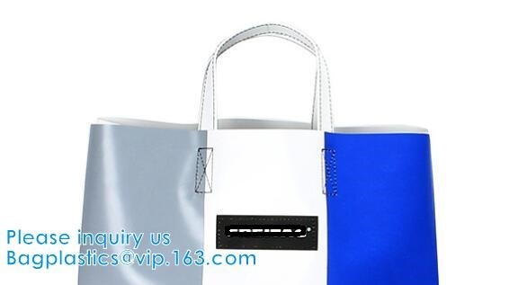 Custom Eco Friendly Tarpaulin Fashion Outdoor Sport Waterproof Tote Bag Dry Bags Pvc Waterproof Bag For Women Shopping