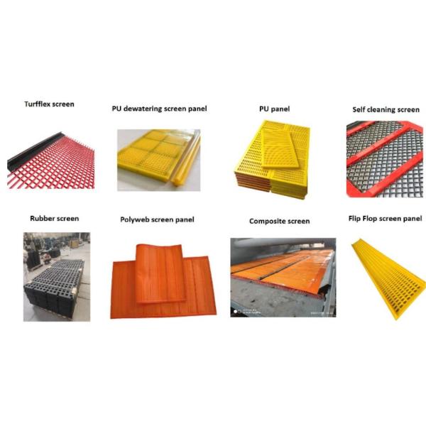 High Frequency Polyurethane Fine Screen Panel For Screening Silica Sand TH48-30