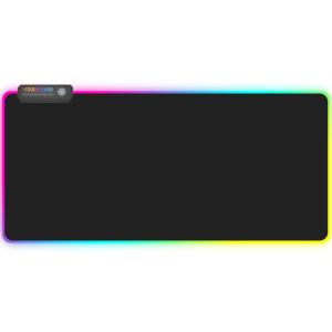 China Colorful Rgb Xxl Mouse Pad Large Led Mouse Pad With Non Toxic on sale