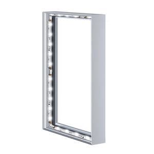 China HD Fabric SEG Stretch Fabric LED Light Box Backlit LED Lightbox Silvery White on sale