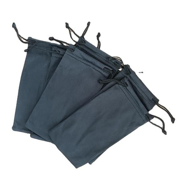 Embossed Logo PU Reading Glasses Case Matte Surface 156*61*40mm