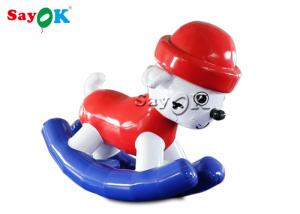 Wholesale Multifunction Tarpaulin 1.6x0.7x1.6mH  Inflatable Rocking Horses For Kids from china suppliers
