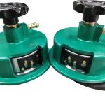 Circle Automatic Cutter Machine , Fabric Paper GSM Circular Sample Cutter