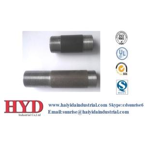 Wholesale Galvanized black carbon steel nipple China factory from china suppliers