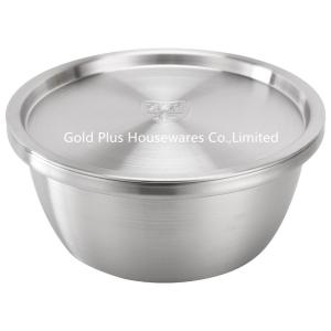 Wholesale Functional 18cm Diameter Stainless Steel Basin Bowl With Lid from china suppliers