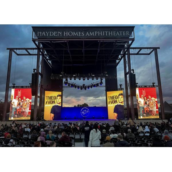P8 High-Brightness Outdoor Full-Color LED Rental Screens For Sports And Events