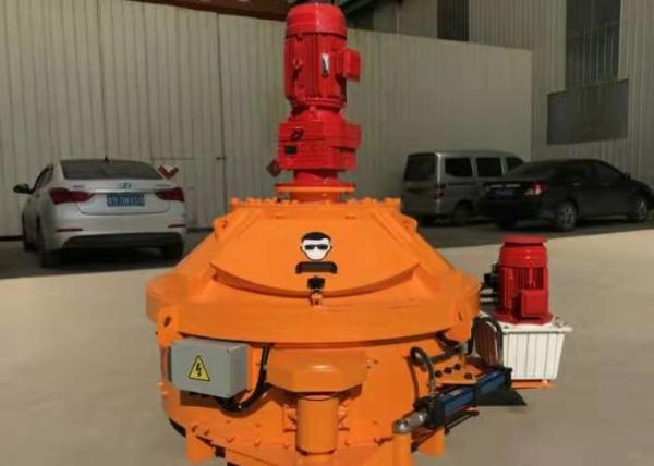Quality Low Noise Hydraulic Concrete Mixer Block Making With High Homogenization for sale