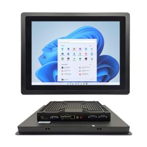 Wholesale DC 12V Embedded Touch Panel PC Front IP65 Waterproof With Gigabit Ethernet from china suppliers