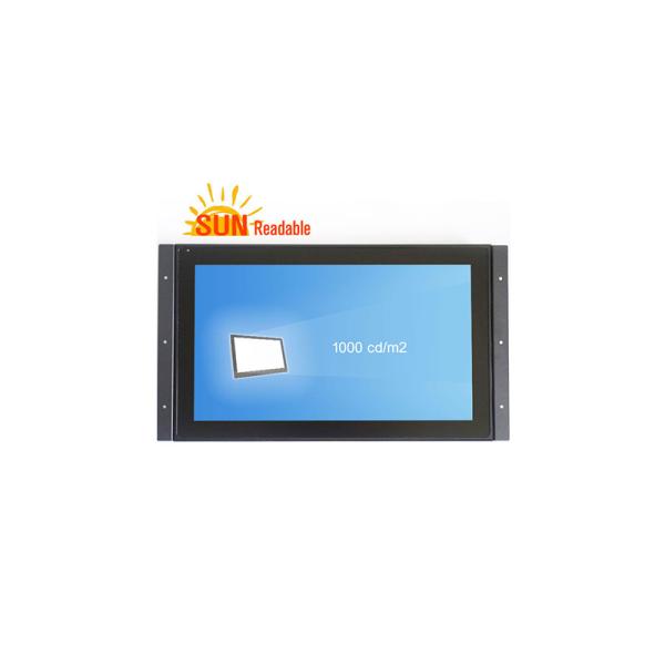 Quality 1000 Nits Brightness 15.6 Inch Wide Temperature Touch Screen Panel Anti Glare Monitor for sale