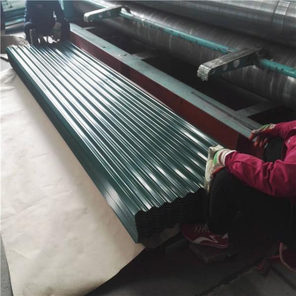 Deep Green Color Sunlight Roofing Sheets Corrugated Prepainted Galvanized Roof Steel Sheets 10ft