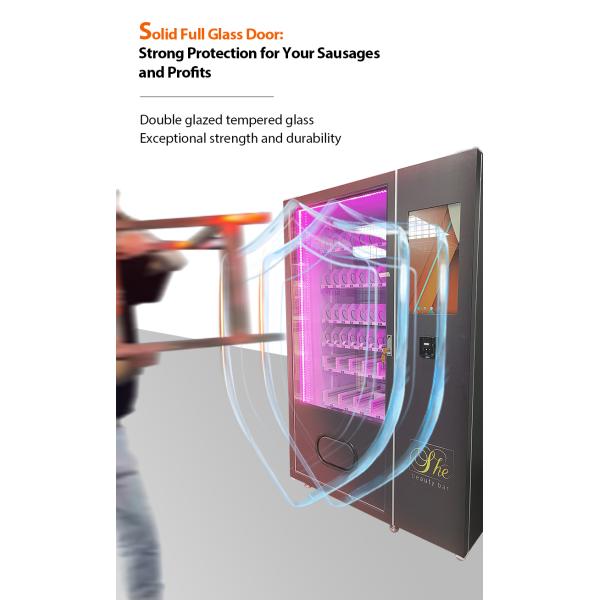 Upgrade Sausage Vending Business With 24/7 Germany Sausage Vending Machine Set Sausage Expiration Date